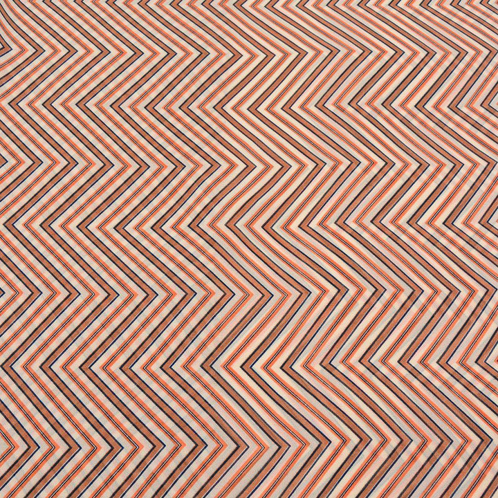 Szyfon Drukowany Kolorowe Wzory - Textil World