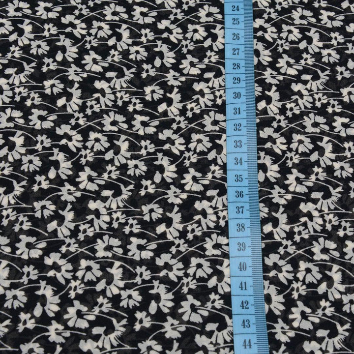 Szyfon Drukowany Kwiatki - Textil World