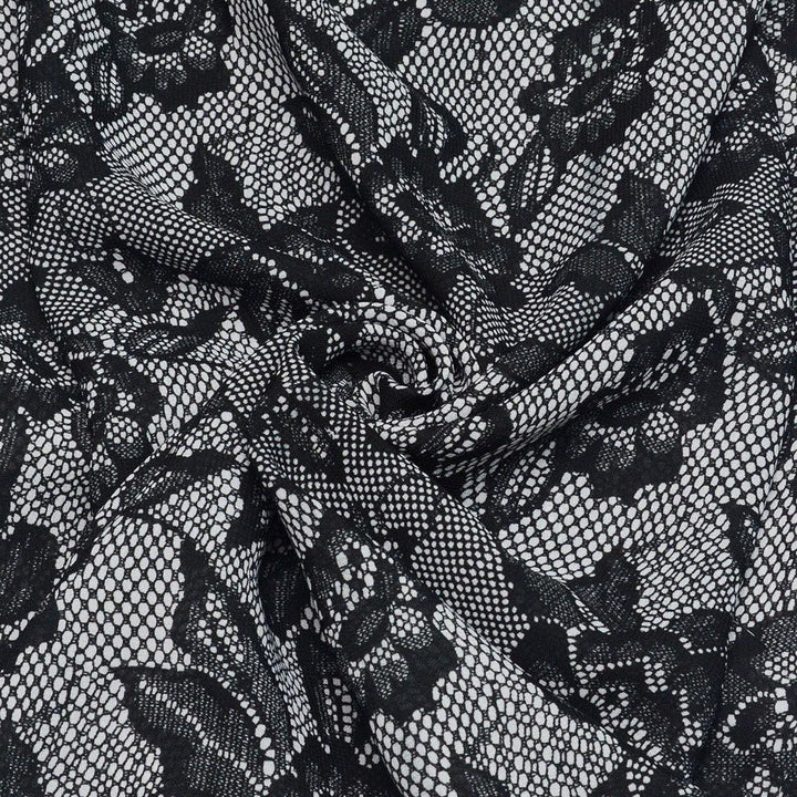 Szyfon Drukowany Kwiaty - Textil World