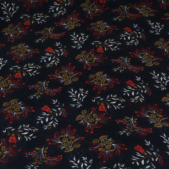 Szyfon Drukowany Kwiaty - Textil World