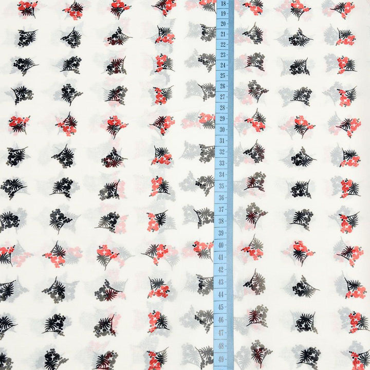 Szyfon Drukowany Kwiaty - Textil World