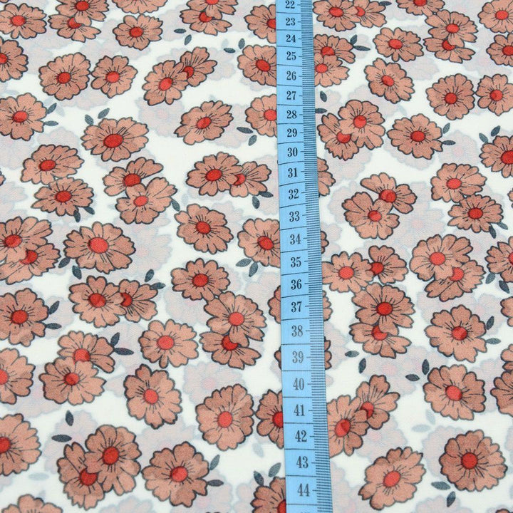 Szyfon Drukowany Kwiaty - Textil World