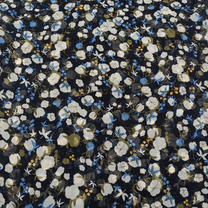 Szyfon Drukowany Kwiaty - Textil World