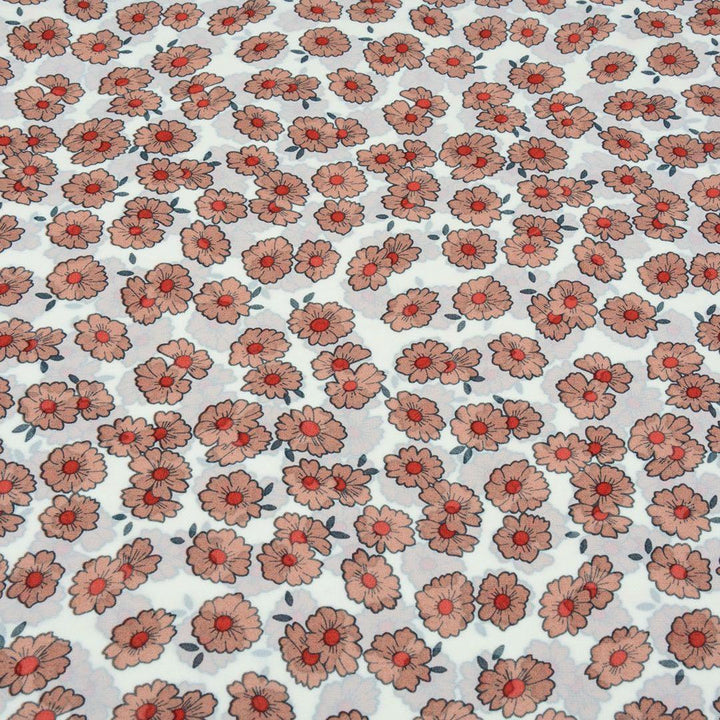 Szyfon Drukowany Kwiaty - Textil World