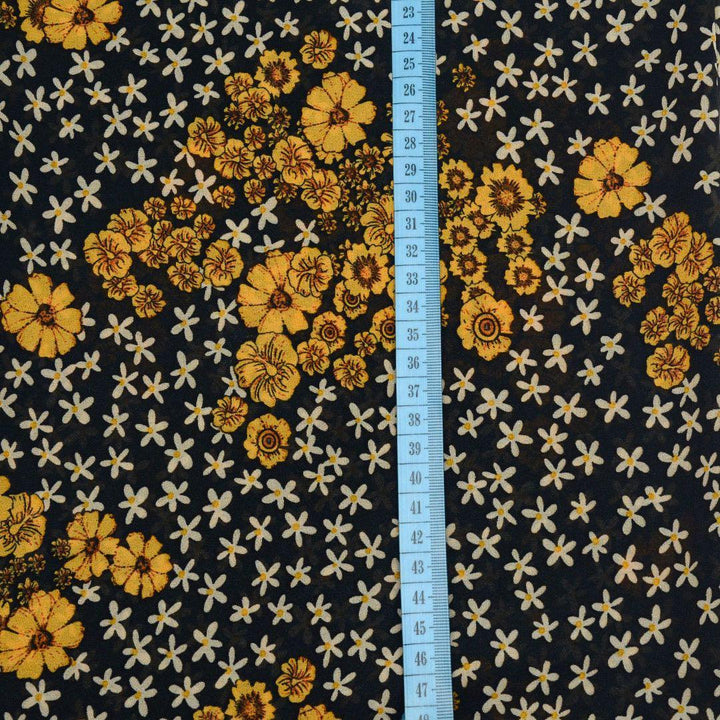 Szyfon Drukowany Kwiaty - Textil World