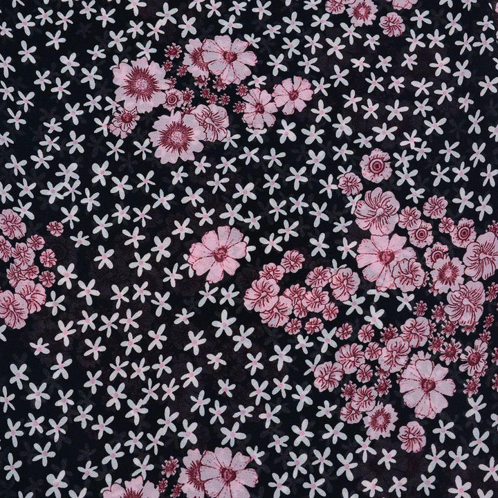 Szyfon Drukowany Kwiaty - Textil World
