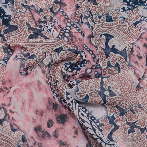 Szyfon Drukowany Wzory Orientalne - Textil World