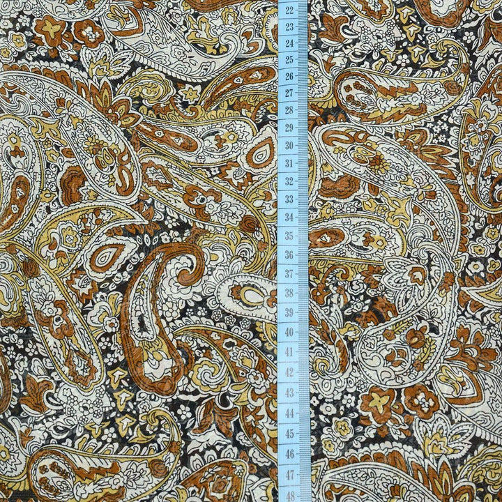 Szyfon Drukowany Wzory Orientalne - Textil World