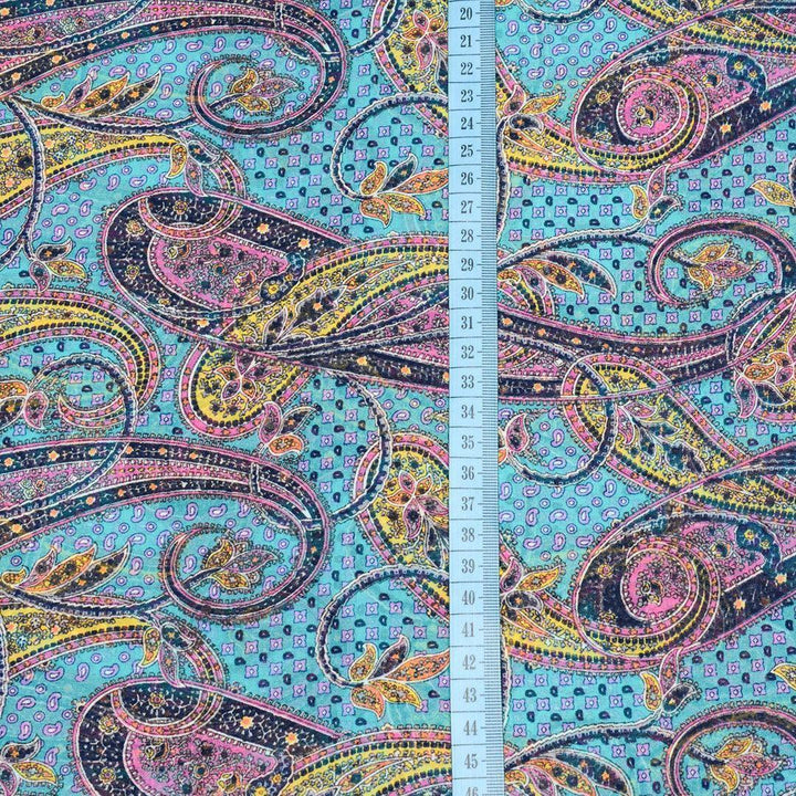 Szyfon Drukowany Wzory Orientalne - Textil World