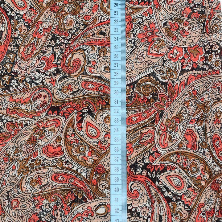 Szyfon Drukowany Wzory Orientalne - Textil World