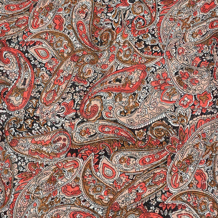 Szyfon Drukowany Wzory Orientalne - Textil World