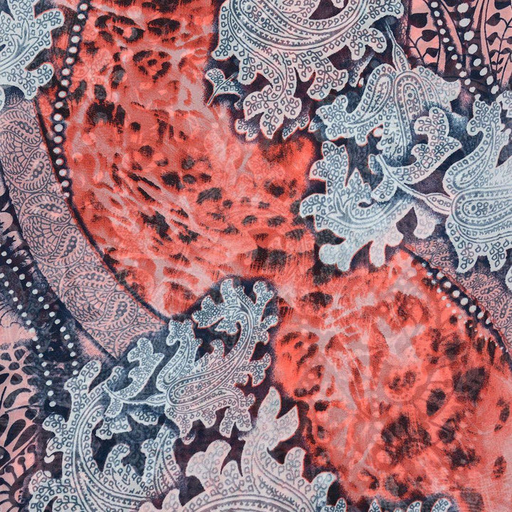 Szyfon Drukowany Wzory Orientalne - Textil World