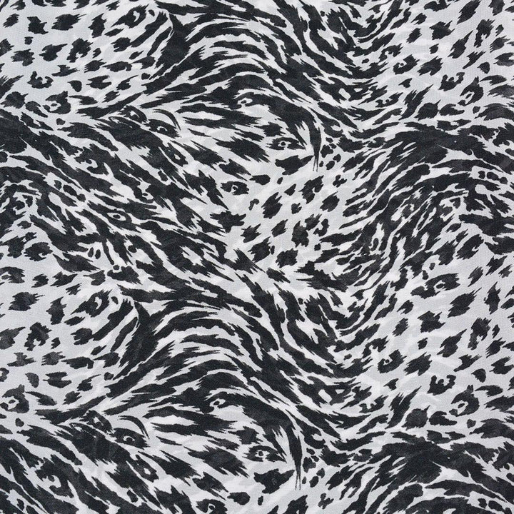 Szyfon Drukowany Zebra - Textil World