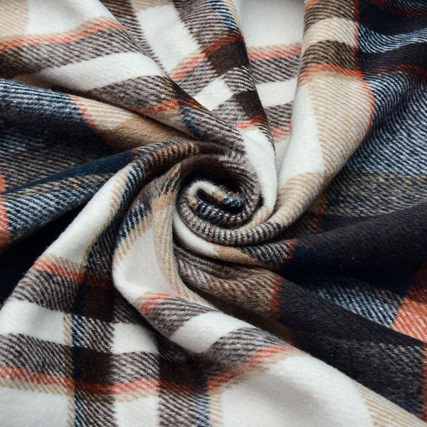 Wełna Drukowana Kratka - Textil World