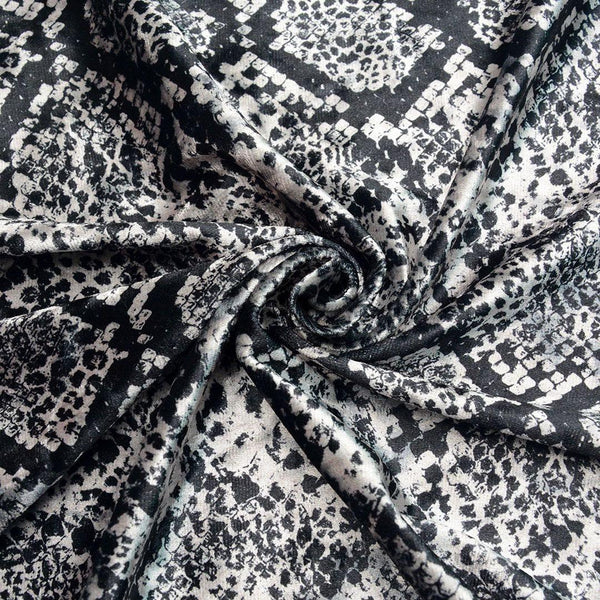 Welur Drukowany Panterka - Textil World