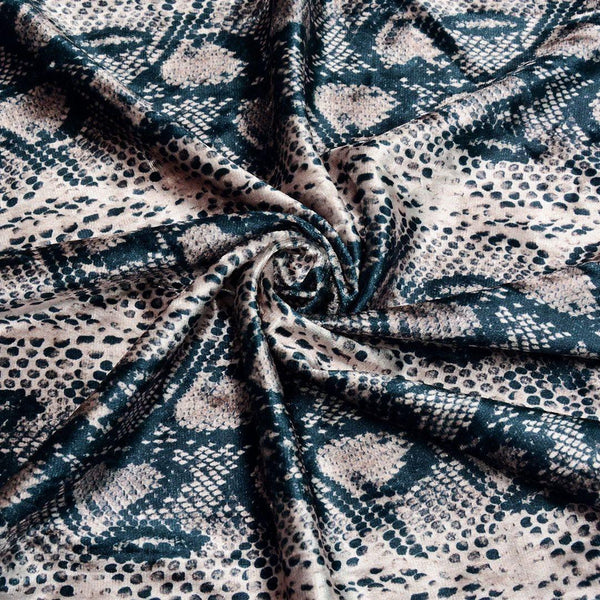 Welur Drukowany Panterka - Textil World