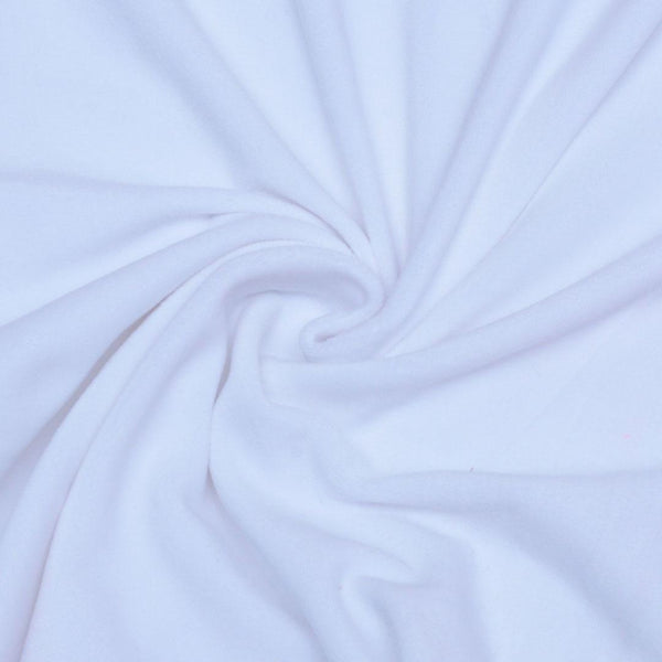 Welur Supersoft Biały - Textil World