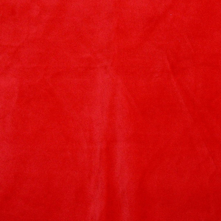 Welur Supersoft Czerwony - Textil World