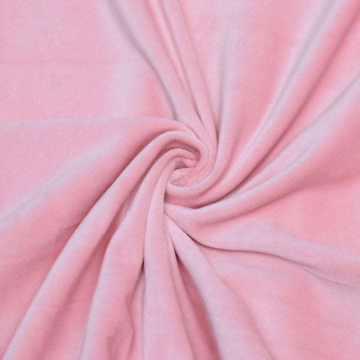 Welur Supersoft Jasny Róż Baby Pink - Textil World
