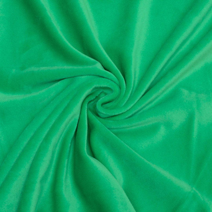 Welur Supersoft Zielony Neon - Textil World