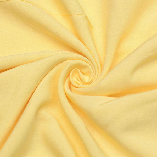 Wiskoza Gładka Żółta - Textil World