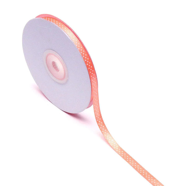 Wstążka Atłasowa Kropki 10 mm - Textil World