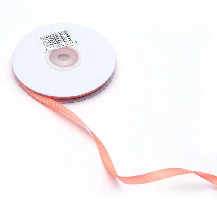 Wstążka Atłasowa Kropki 10 mm - Textil World