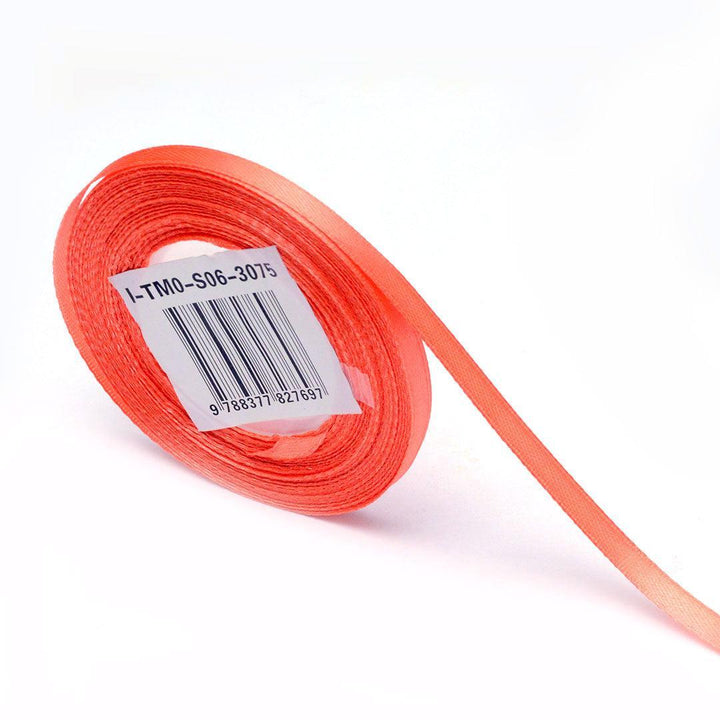 Wstążka Atłasowa Pomarańczowa 10 mm - Textil World