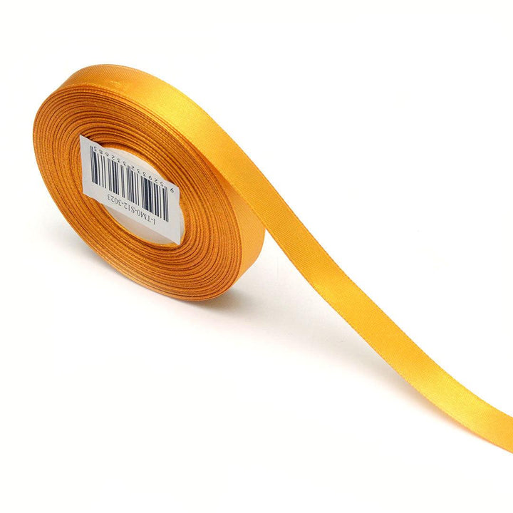 Wstążka Atłasowa Pomarańczowa 15 mm - Textil World