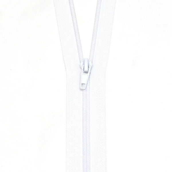 Zamek Błyskawiczny Żyłkowy Biały - Textil World