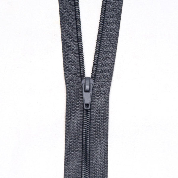 Zamek Błyskawiczny Żyłkowy Ciemny Szary - Textil World