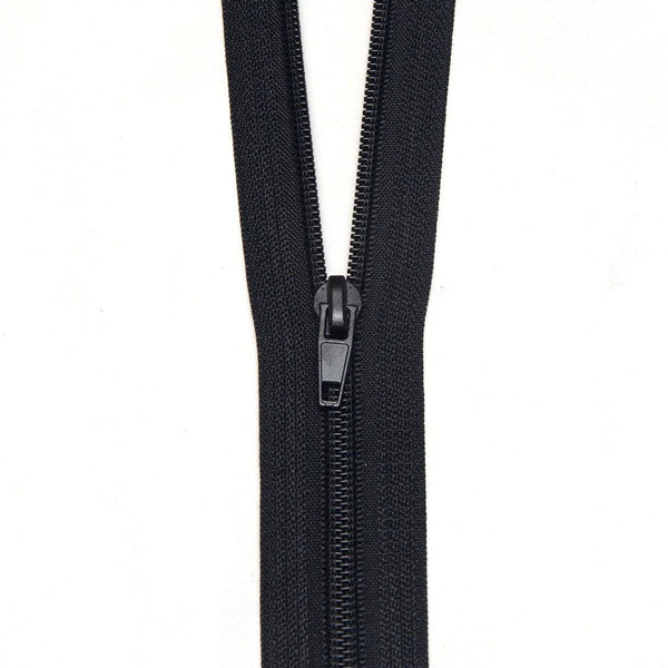 Zamek Błyskawiczny Żyłkowy Czarny - Textil World