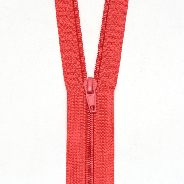 Zamek Błyskawiczny Żyłkowy Czerwony - Textil World