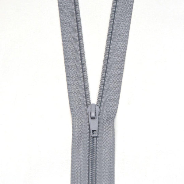 Zamek Błyskawiczny Żyłkowy Szary - Textil World