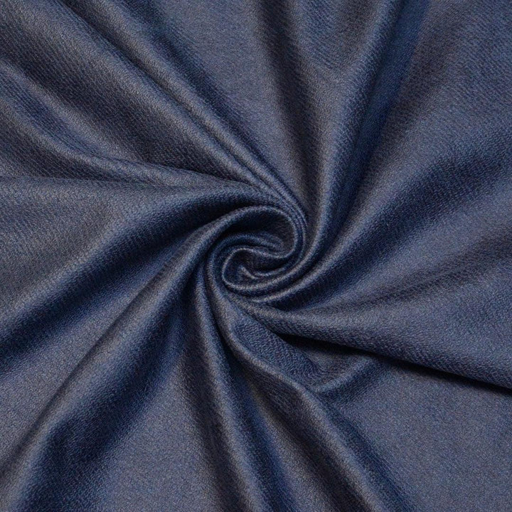 Zamsz Skora Druk Niebieski - Textil World